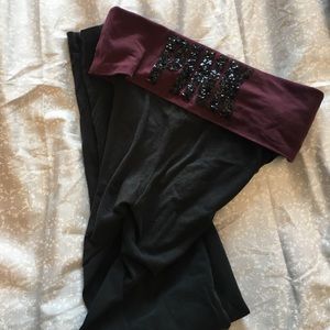 VS Pink yoga leggings